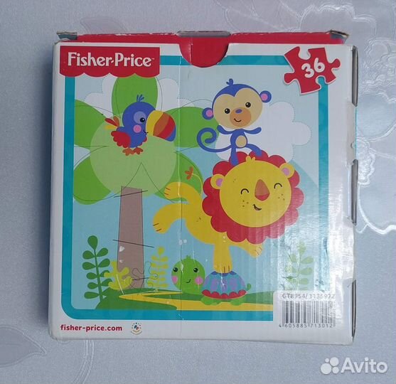 Пазлы 4 в 1 лото развивающие игры