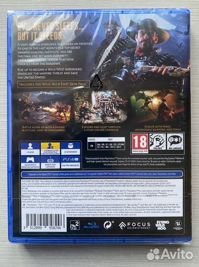 Evil West (Новый) Sony PS4 / PS5