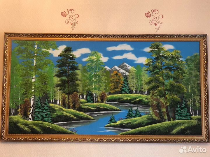 Картина из натурального камня