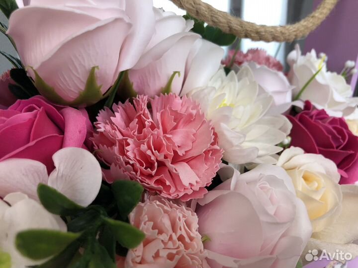 Цветы Букет из пенных цветов