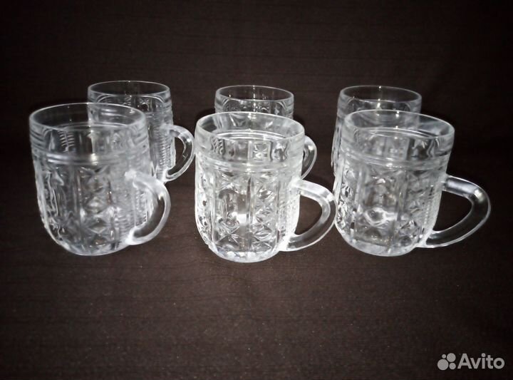 Хрустальные кружки