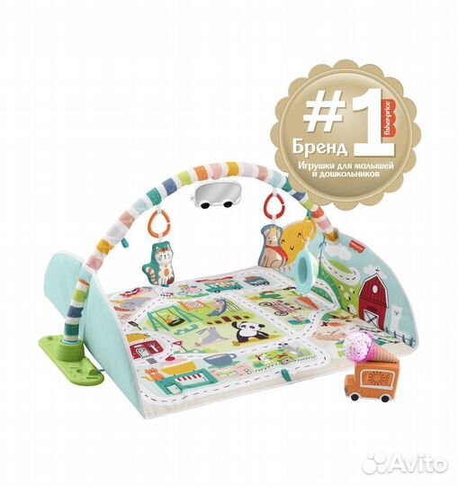Развивающий коврик fisher price Джамбо