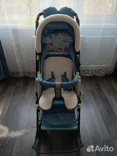 Санки коляска ника кидс