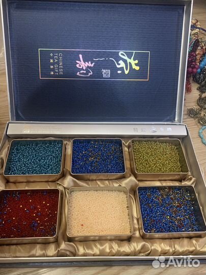 Бисер, стеклярус