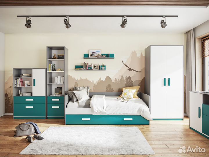 Тумба прикроватная с ящиком