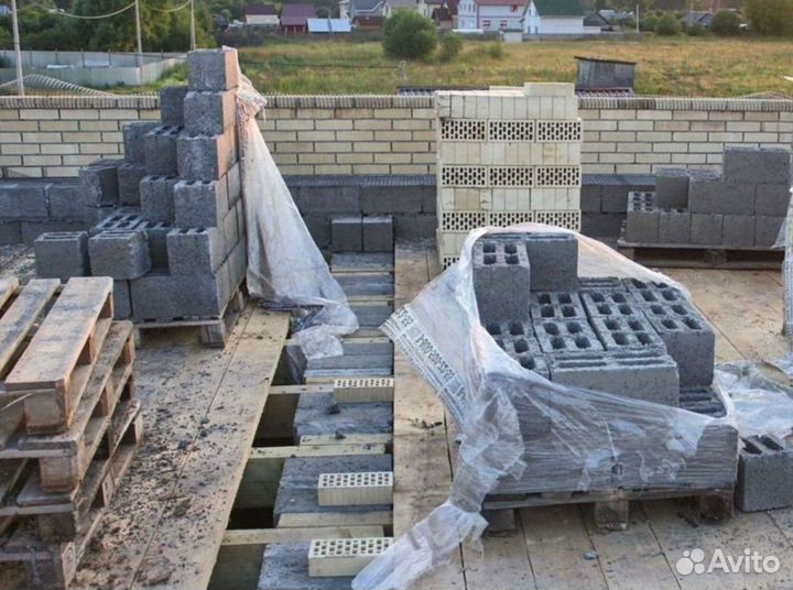 Блок керамзитобетонный 25