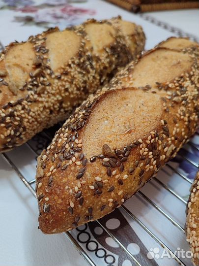 Безглютеновый хлеб на закваске