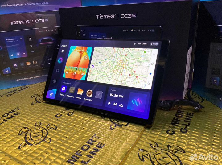 Магнитола на андройде Teyes CC3 2K 3/32