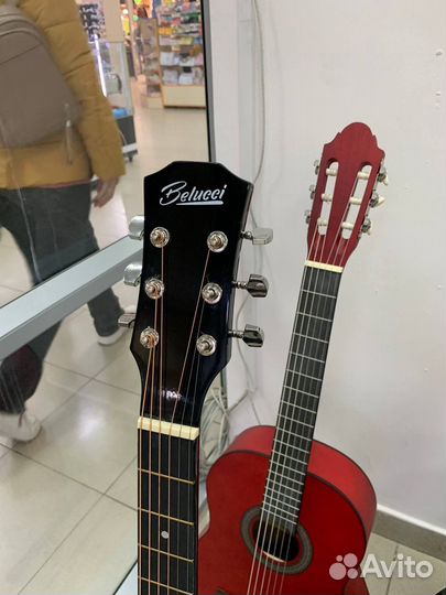 Акустическая гитара belucci черная