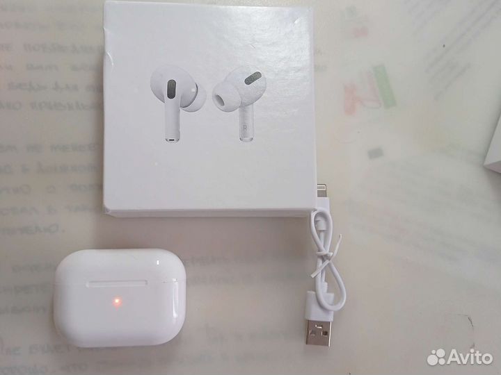 Беспроводные наушники airpods pro копия/реплика