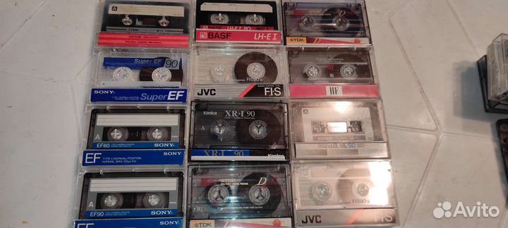 Аудиокассеты tdk,sony,basf и др