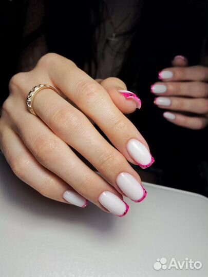 Наращивание ногтей,маникюр,покрытие гель лаком