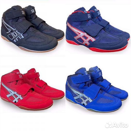 Борцовки Asics matflex с липучками для борьбы