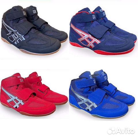 Борцовки Asics matflex с липучками для борьбы