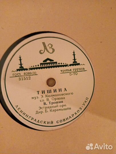 Виниловые и гибкие пластинки