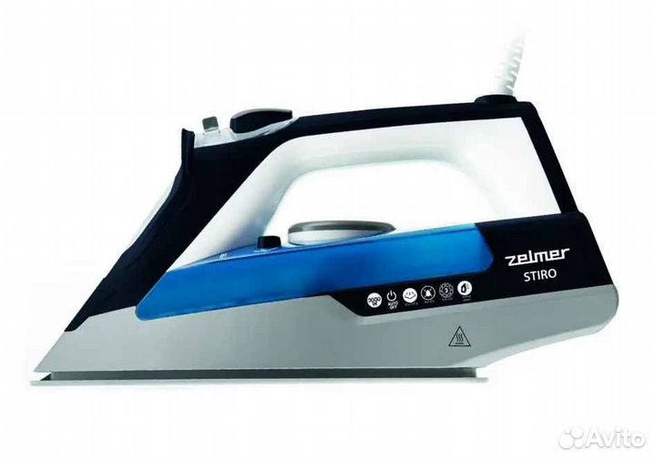 Утюг Zelmer ZIR3000 stiro, 3000Вт, 200 г/мин, кера