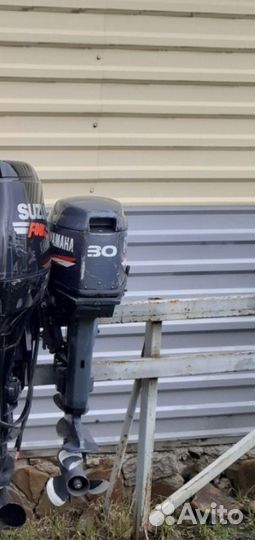 Лодочный мотор Yamaha 30HMH S. 2012г.в с водомётом