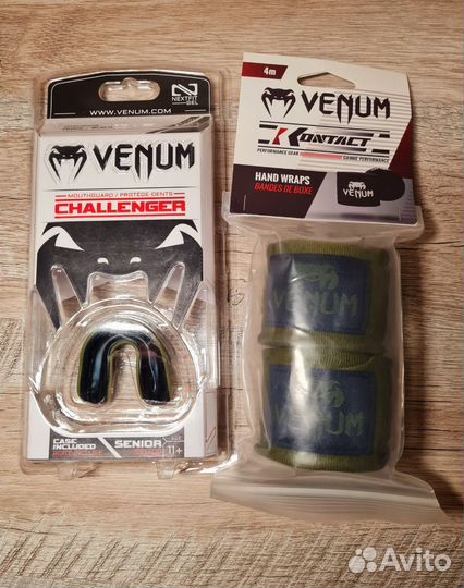 Комплект (Бандл) Venum капа + бинты