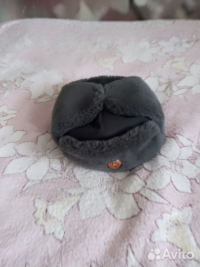 Парка офисная военная с шапкой и кашне