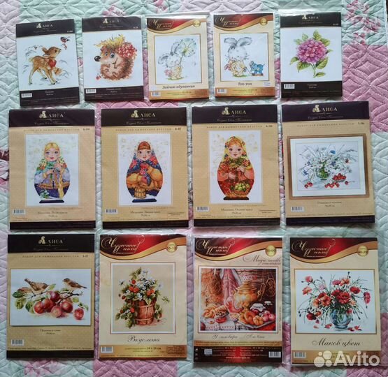 Наборы для вышивки крестом