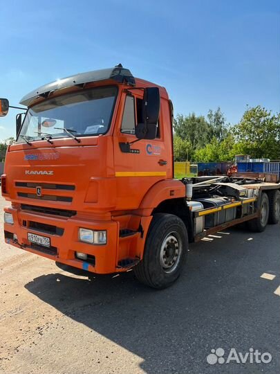 Камаз 6520 мультилифт c прицепом