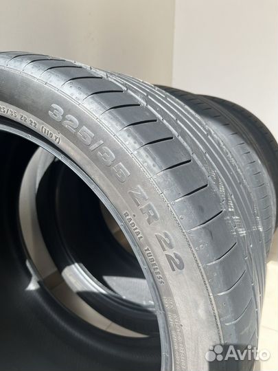 Continental ContiSportContact 285/40 R22 и 325/35 R22