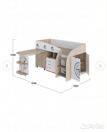 Продаю детскую кровать-чердак