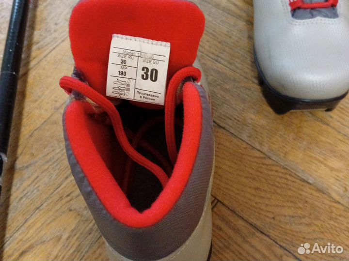 Беговые лыжи 120 с ботинками