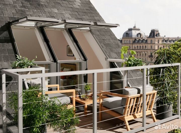 Мансардные окна бесплатный замер