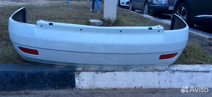 Задний бампер на priora