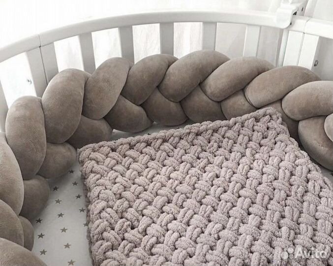 Бортик косичка