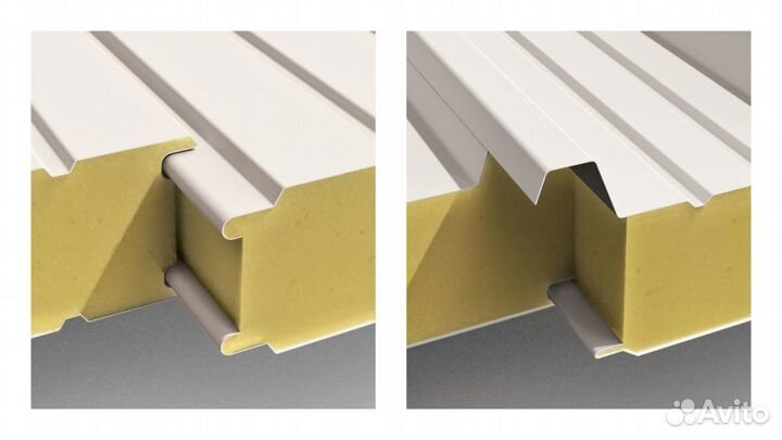 Сэндвич-панели оптом от изготовителя от 100м2