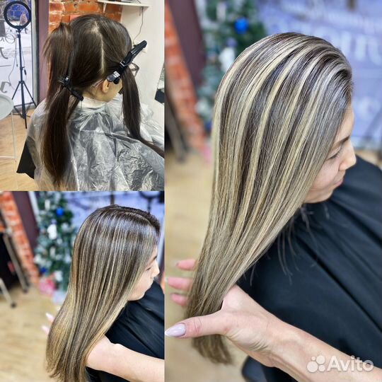 Окрашивание волос