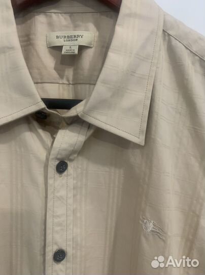 Burberry рубашка мужская оригинал