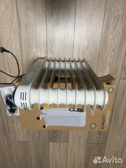 Масляный обогреватель scarlett comfort