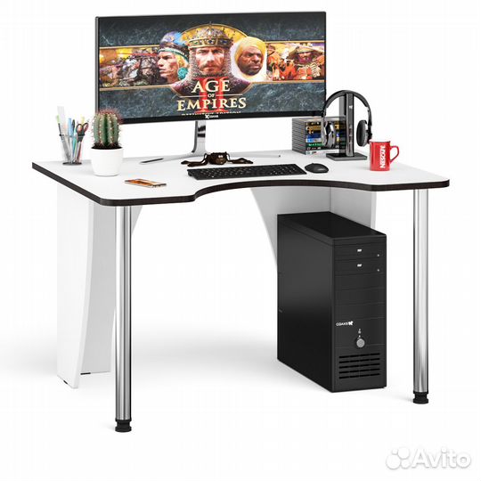 Игровой компьютерный стол С-мд-ск2-1200-900 цвет б