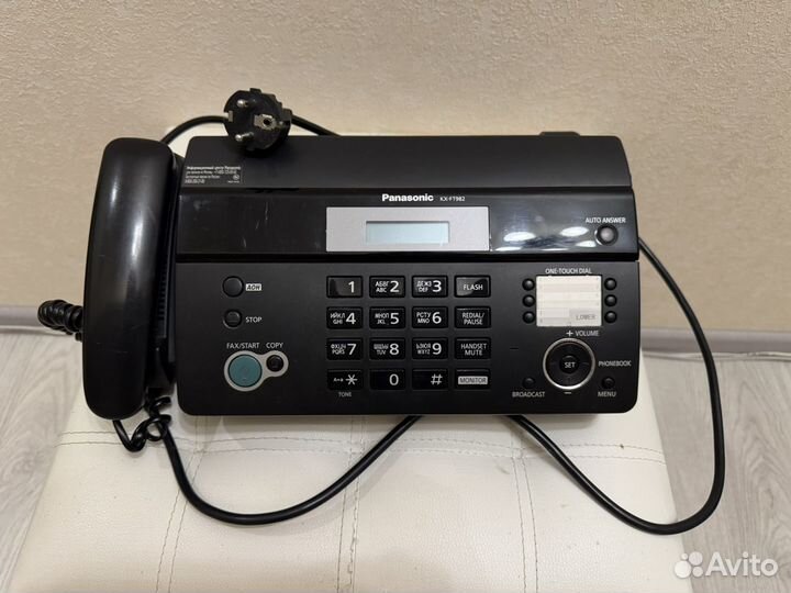 Факс panasonic kx ft982