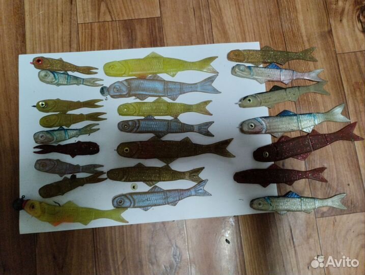 Воблера и блесна набор