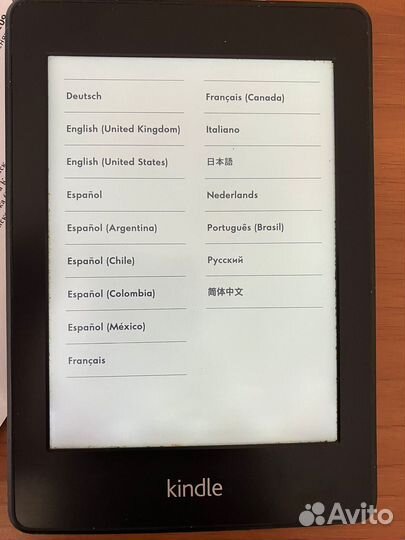 Kindle PaperWhite Wi-Fi B024 2012 год
