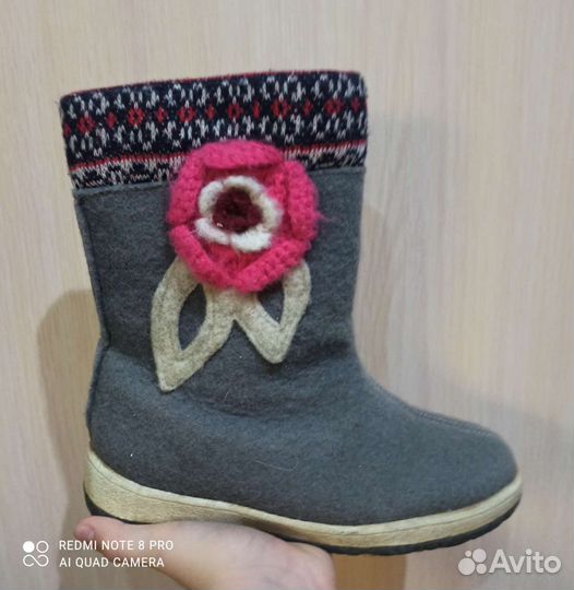Валенки на девочку