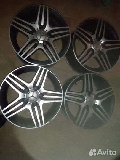 Диски amg r16 на Mercedes Benz