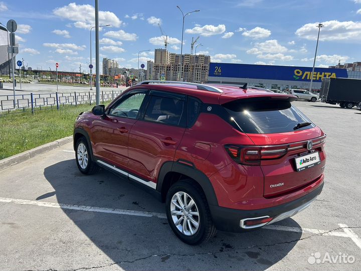 Changan CS35 Plus 1.6 AT, 2019, 100 000 км