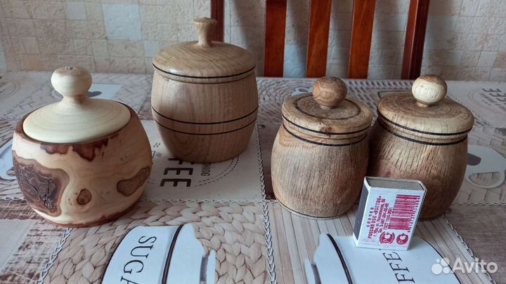 Посуда из дерева ручной работы