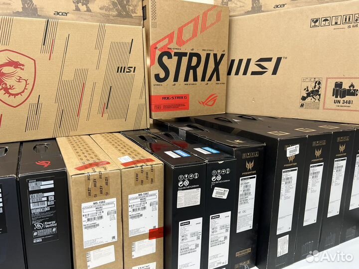 Игровые ноутбуки RTX3070ti-RTX3080ti MSi / Asus