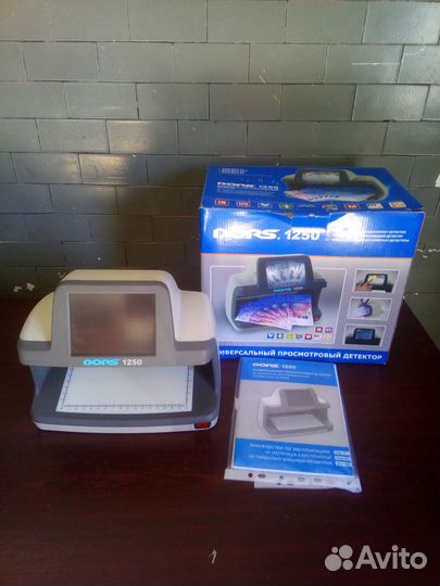 Детектор валют dors 1250