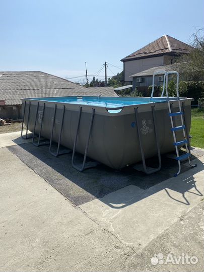 Каркасный бассейн интекс бу размер 3/5 метр