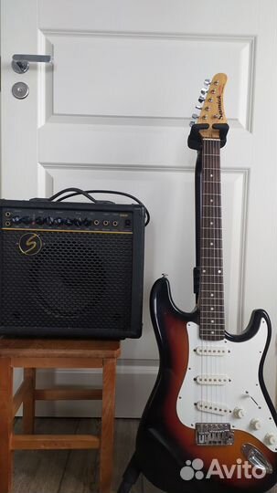 Электрогитара с комбиком