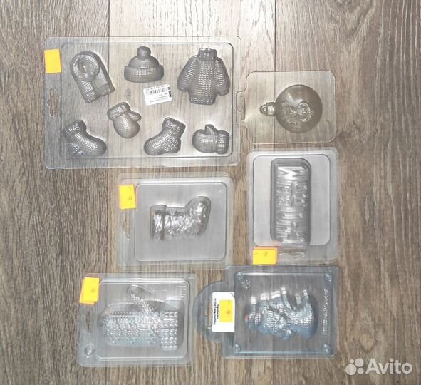 Новые молды формы силиконовые пластиковые