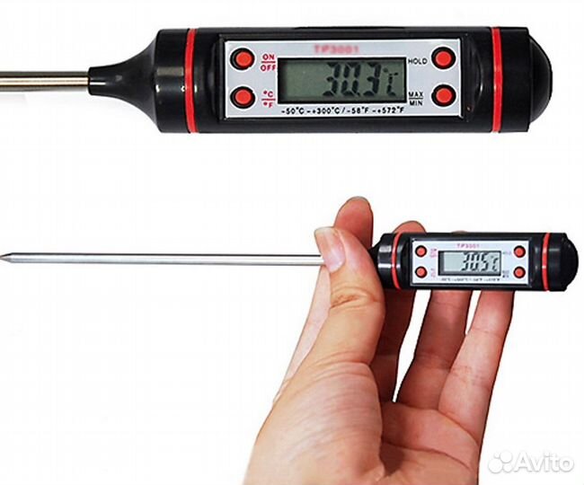 Цифровой термометр со щупом
