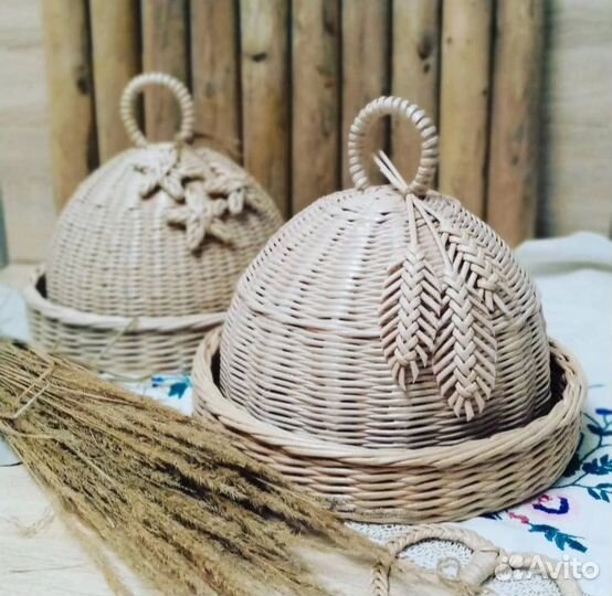 Хлебница плетеная